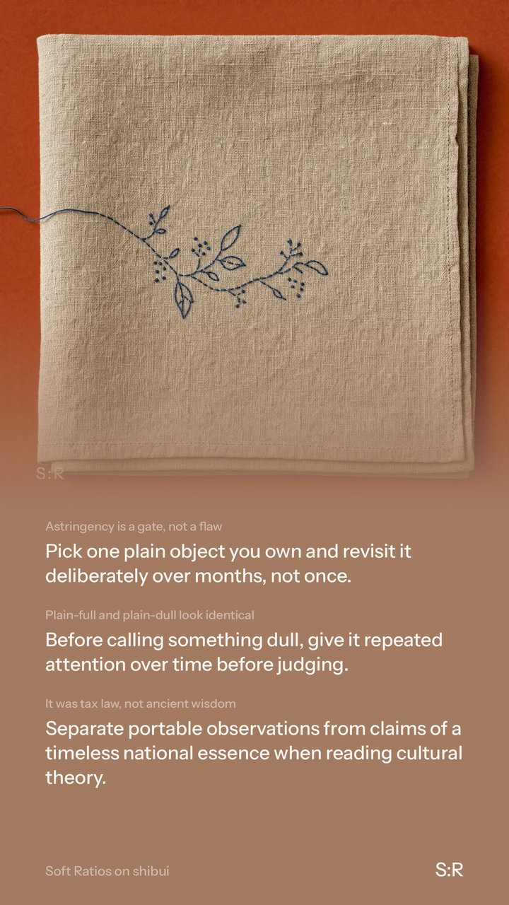 The three essentials card